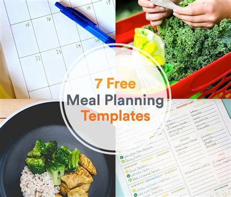 Family Meal Plan Template For Your Needs