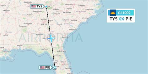 G41002 Flight Status Allegiant Air Knoxville To St Petersburg AAY1002