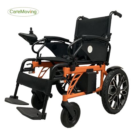 Outdoor Easy Folding Battery Powered Wheelchairs Fold Up Electric Wheelchair For Disabled