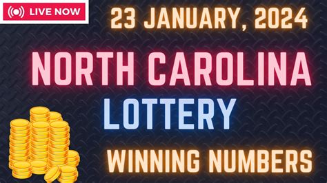 North Carolina Evening Lottery Results For 23 January 2024 Pick 3