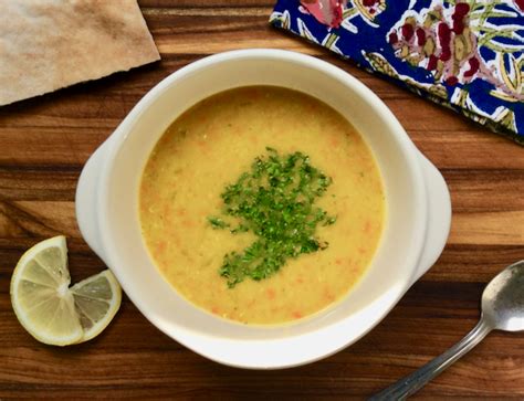 Golden Spiced Lentil Soup Writes4foodwrites4food