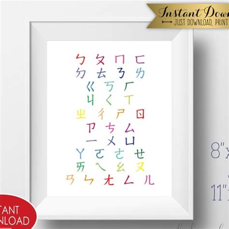 Chinese Alphabet Letters Printable Chinese Alphabet Alphabet Chart