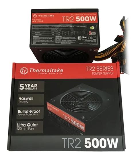 Fonte Thermaltake Atx 500w Tr2 500 P N Tr 500 Mercado Livre