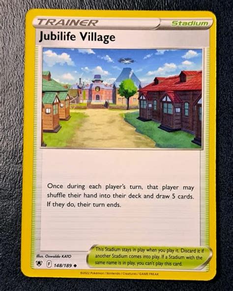 Trading Cards Pokemon Trading Cards TCG Jubilife Village 148