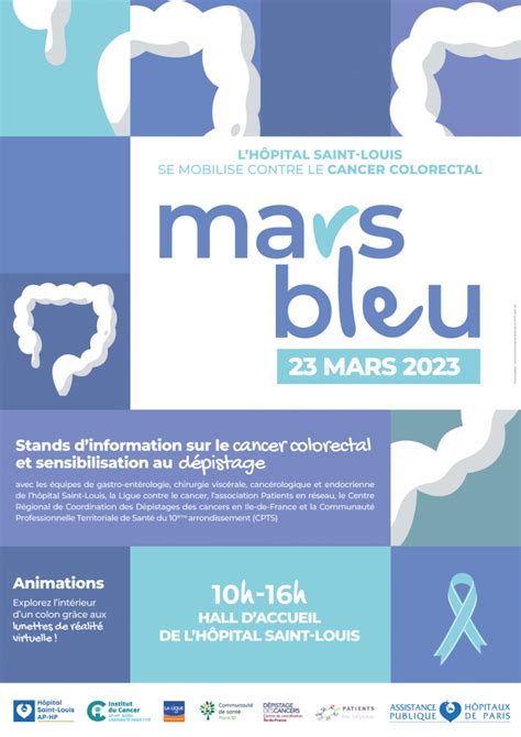 Mars Bleu Mois De Lutte Contre Le Cancer Colorectal H Pital