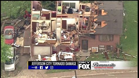 Aerial Tour Of Jefferson City Shows Widespread Damage From Tornado