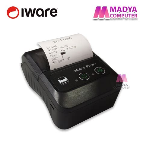 Jual Mini Printer Thermal IWARE X583 Printer Kasir Bluetooth Shopee