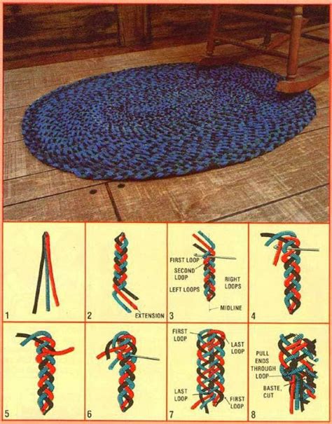 Making A Braided Rug From T Shirts At Ashley Frazier Blog