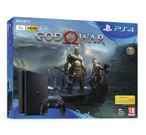 Consola Ps4 Slim 1tb Bundle God Of War Catalogo Mega Mania A Loja