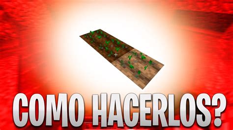 Como Hacer Cultivos En Minecraft Tutoriales Minecraft 4 YouTube