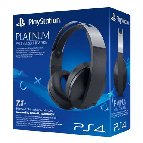 Sony Platinum Wireless Headset Ps4 Kuantokusta