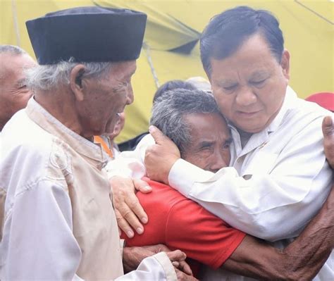 Demi Indonesia Raya Prabowo Ajak Rakyat Hindari Perpecahan Netizen