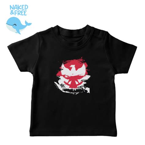 Jual Kaos Naked Free Untuk Bayi Remaja Tema Nasional Bahan Katun