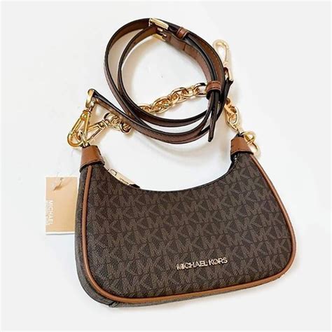 Túi Đeo Vai Nữ Michael Kors MK Cora Medium Zip Pouchette 35S2G4CU1B Màu