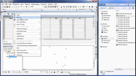 Manejo De Tabla De Atributos En Arcgis Youtube