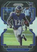 Rashod Bateman 2021 Chronicles PB 12 Prizm Black Silver Price Guide