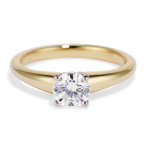 The Simplicity Engagement Ring - Brown Goldsmiths