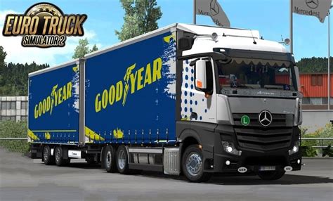 Ets Mercedes Actros Mp Edit By Alex V X V Mercedes