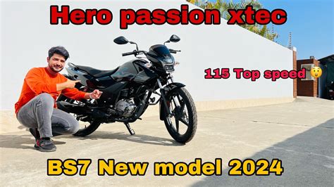 Hero Passion Xtec New Model Reviewobd E Price Mileage