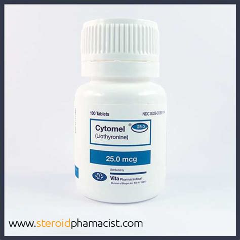 Vita T3 Cytomel 25mcg X 100 Capsules