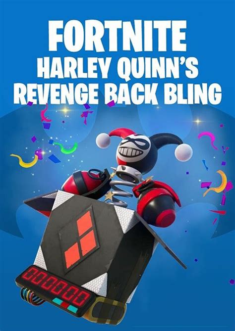 Fortnite Harley Quinns Revenge Back Bling Dlc Pc Cdkeys