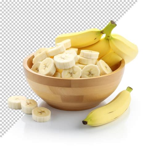 Premium PSD Banana Isolated On Transparent Background