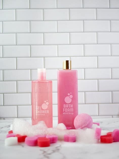 Gel Douche Rose PSD 4 000 modèles PSD gratuits de haute qualité à