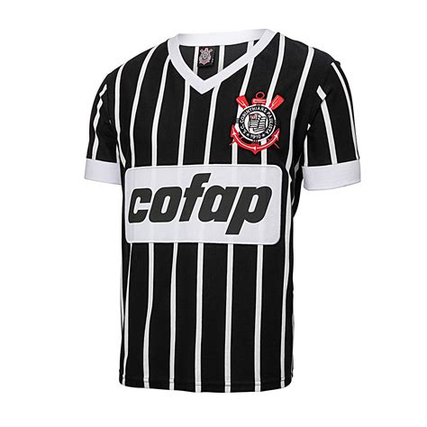 Camiseta Retr Corinthians Cofap Masculina