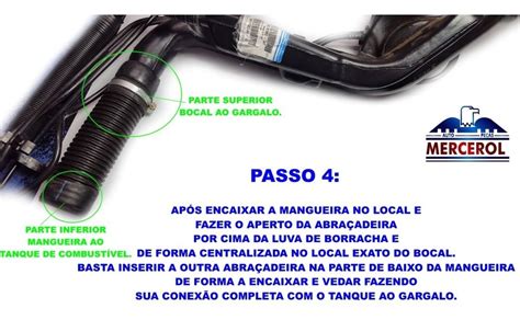 Mangueira Bocal Ao Tanque Fiat Strada Todas Kit Reparo Parcelamento