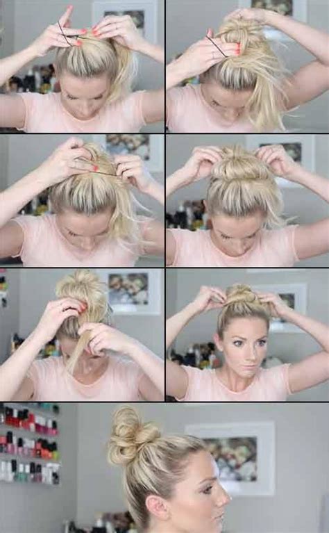 How To Do A Messy Bun With Long Hair Ideas And Tutorials