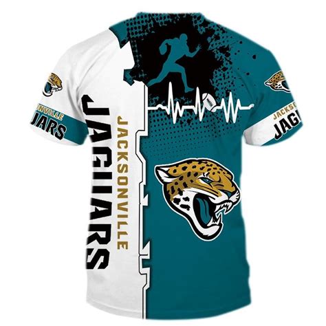 Jacksonville Jaguars 3D Printed T-Shirt