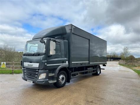 Daf Cf Euro Ulez Ton Ft Box Way Doors Drawbar Spec