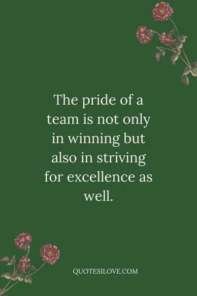 Team Pride Quotes Quotes I Love