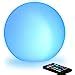 Mr Go Rechargeable Led Light Up Lamp Orb Globe With Remote Control