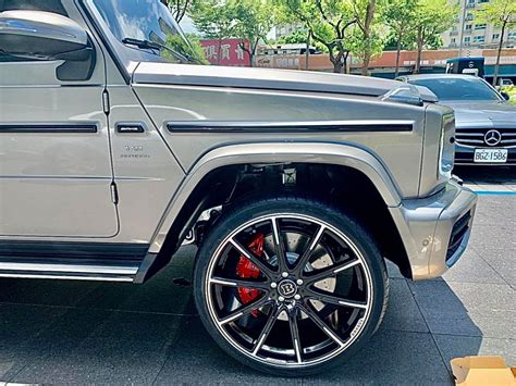 【弘展汽車】賓士 Benz G63 Amg Brabus鋁圈推薦 24吋鋁圈樣式 鋁圈升級換裝 新車交車流程 新車保養項目 精品套件 Oicar新北市土城區推薦benz維修保養保障車廠 引擎