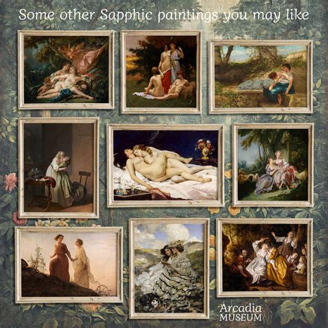 Lesbian Wall Art Sapphic Poster Lesbian Decor Subtle LGBT Artwork Wlw Naked Lesbians An