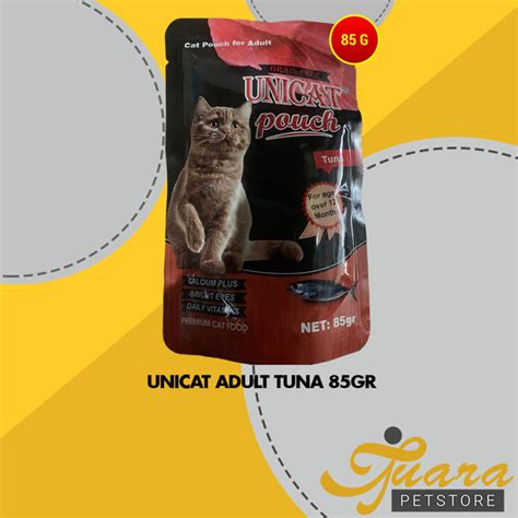 Jual Makanan Kucing Basah Unicat Wet Food Pouch Sachet Gram Shopee