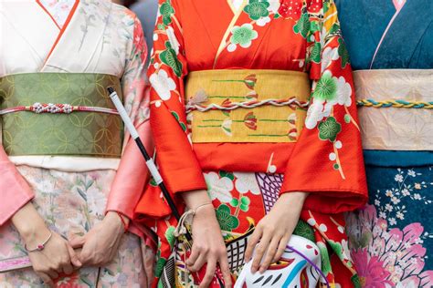 Guía visual de los kimonos japoneses arte y moda en Japón