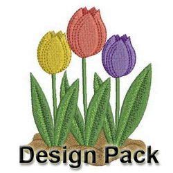 Embroidery Designs Fragrant Tulips Free Machine Embroidery