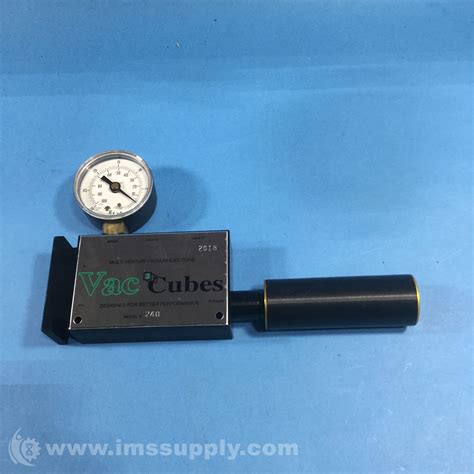 Vac Cubes 240 Vacuum Pump High Vacuum Medium Flow Ims Supply
