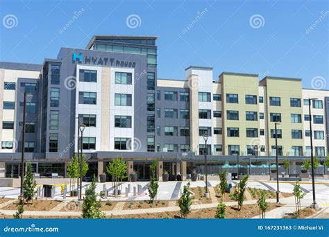 Hyatt House Hotel Extended Stay Hotel Facade Editorial Stock Photo