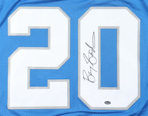 Barry Sanders Signed Lions Jersey (Schwartz) | Pristine Auction