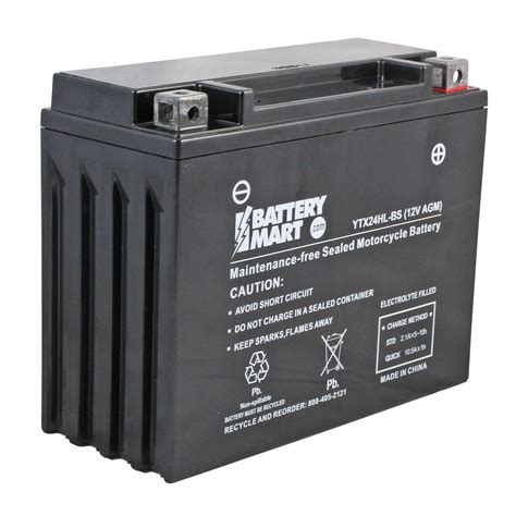 Replacement Ytx Hl Bs Agm Maintenance Free Battery