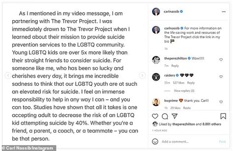 Carl Nassib Becomes First Active NFL Player To Come Out As Gay Daily