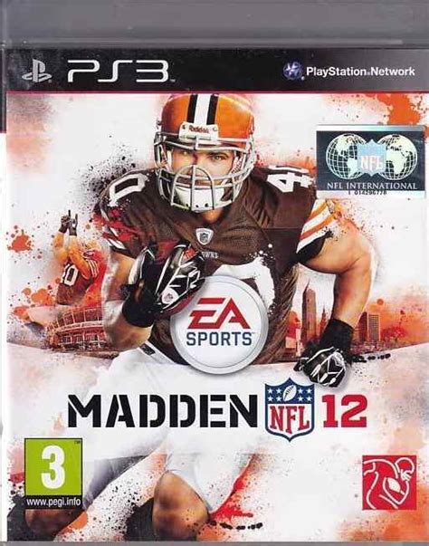 25 Madden NFL 12 PS3 B Grade Genbrug PS3 B Grade Genbrug