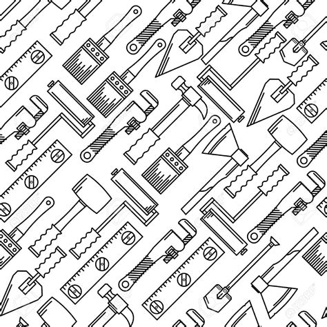 Carpentry Tools Drawing at GetDrawings | Free download