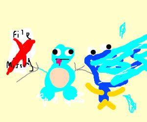 The Lake trio (pokemon) - Drawception