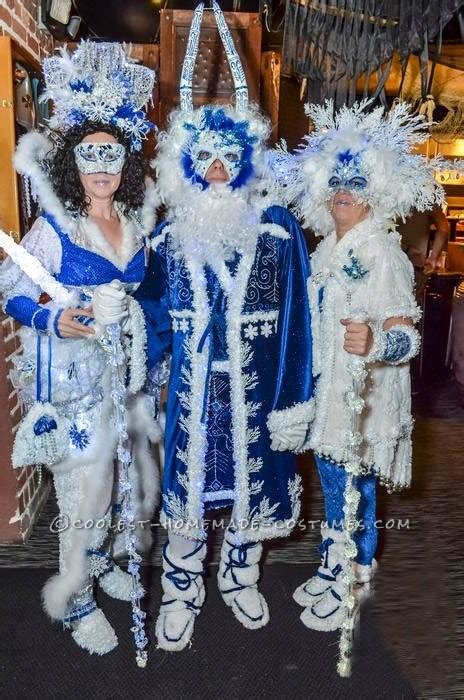 Coolest Winter Wonderland Group Costume: Ice Queen, Jack Frost and Snow ...