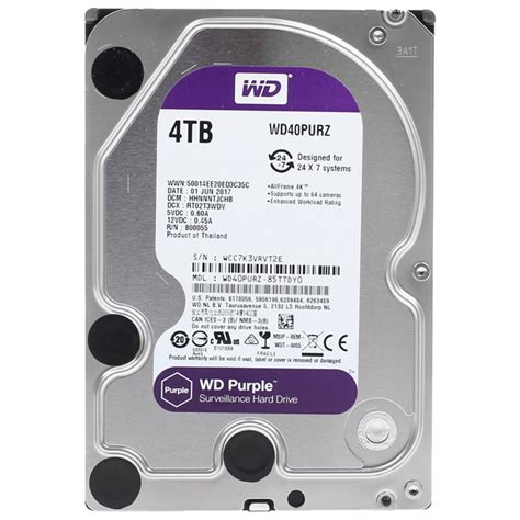 Hdd Western Digital Purple Surveillance Tb Achizi Ioneaz Pe Enter Online