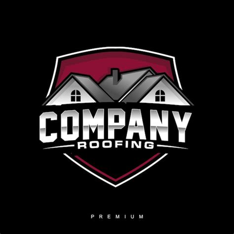 Premium Vector Roofing Company Logo Template